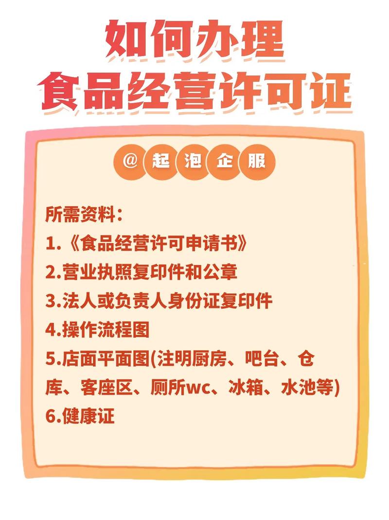 食品经营许可证办理全攻略 从资料准备到成功获证
